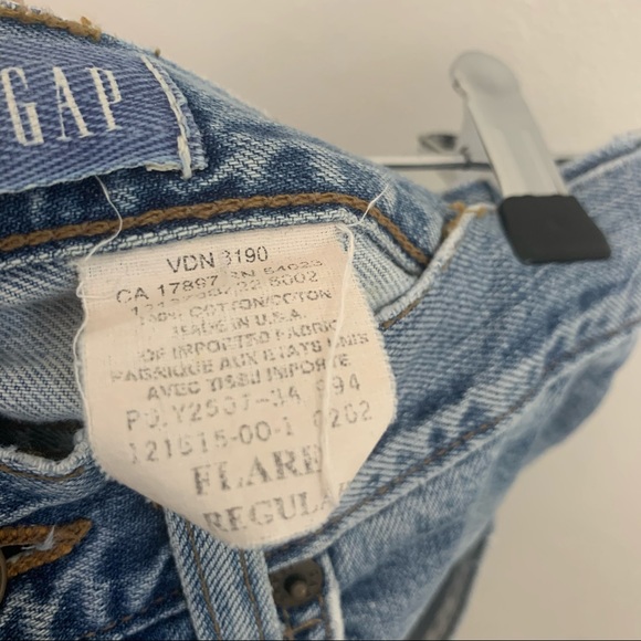 SOLD Vintage 90s GAP Flare Mid Rise Jean - Picture 5 of 7